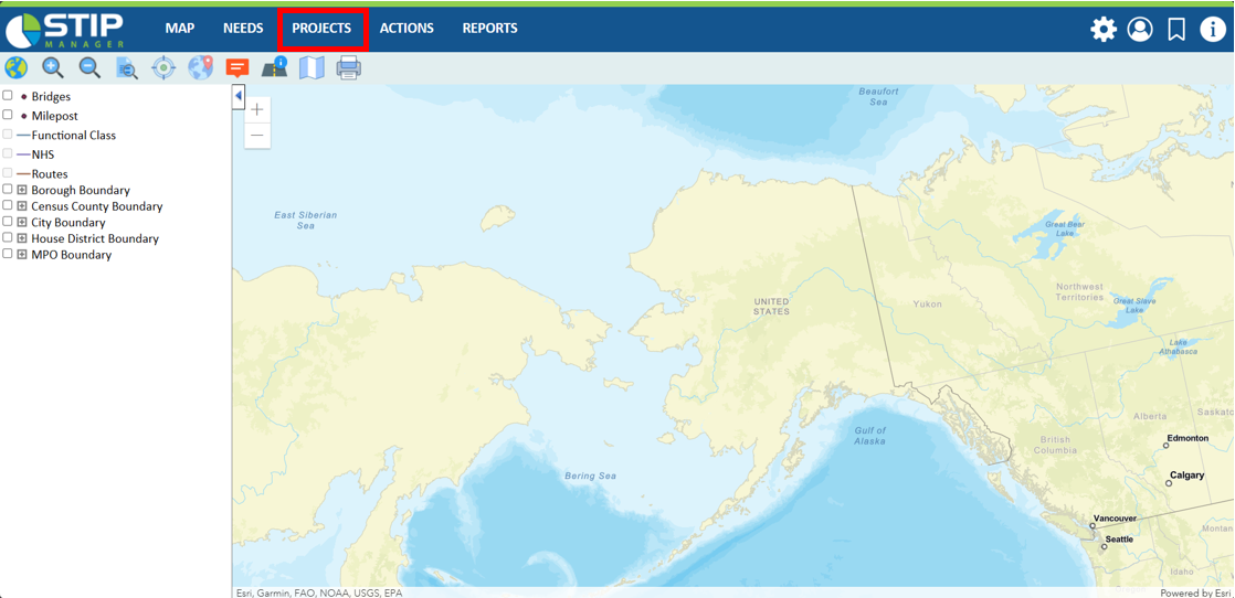 AK STIP Manager Projects interface.png